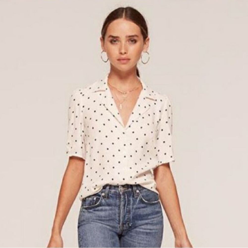Reformation Imogen blouse